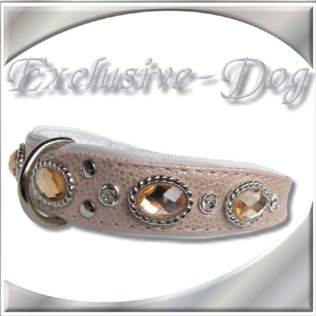 Rosa Hundehalsband DEAR